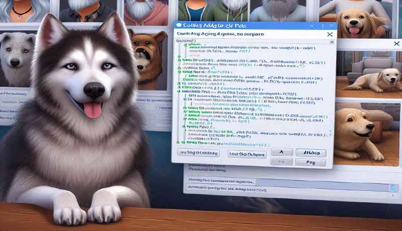 Comment faire vieillir un chien Sims 4