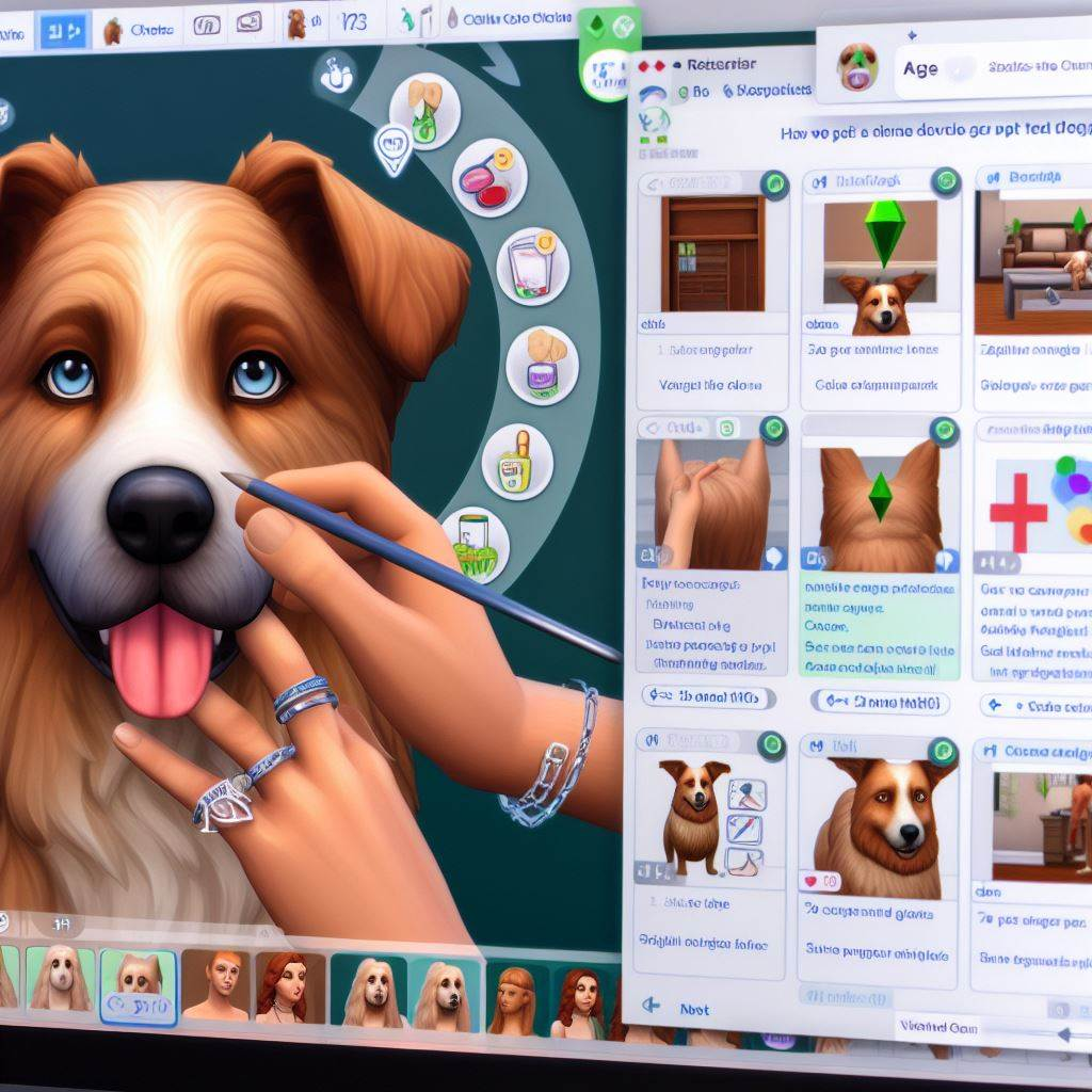 Comment faire vieillir un chien Sims 4