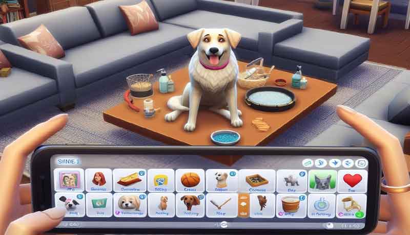 Comment soigner son chien Sims 4