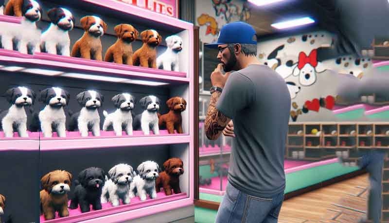 Comment acheter un chien sur GTA 5 online